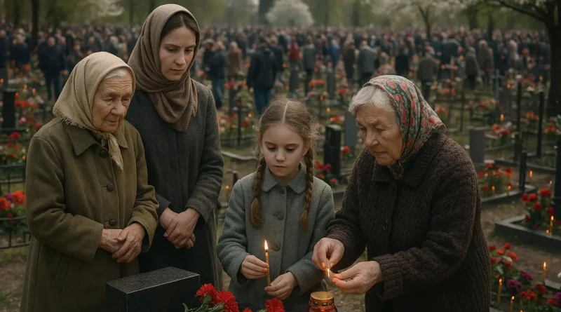 Семейное поминовение нескольких поколений