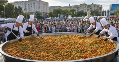 Самые большие блюда на фестивалях России и мира