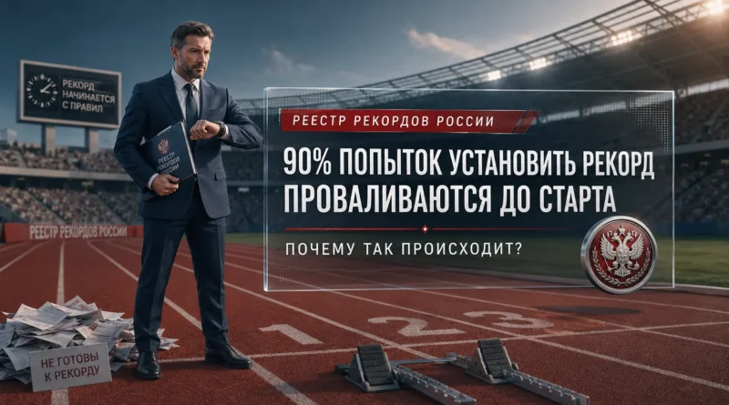 90% попыток установить рекорд проваливаются до старта. Почему так происходит