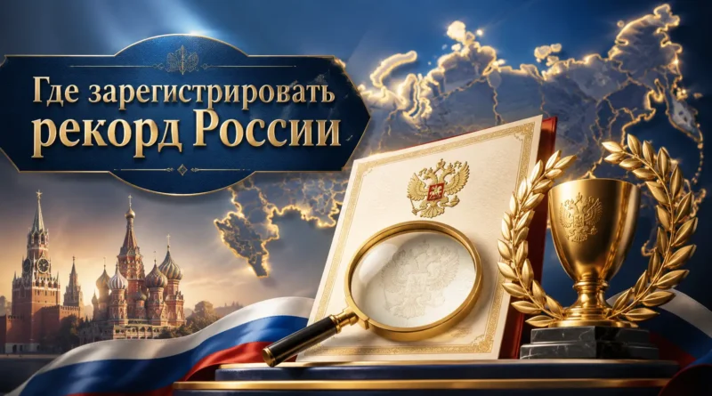 Где зарегистрировать рекорд России