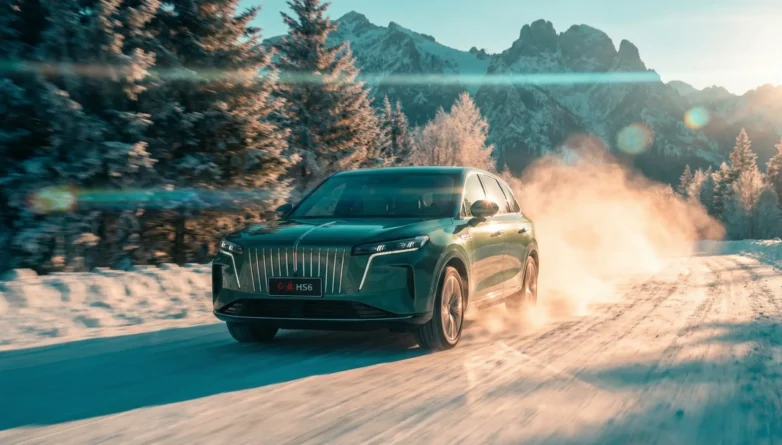 Гибридный Hongqi HS6 установил рекорд