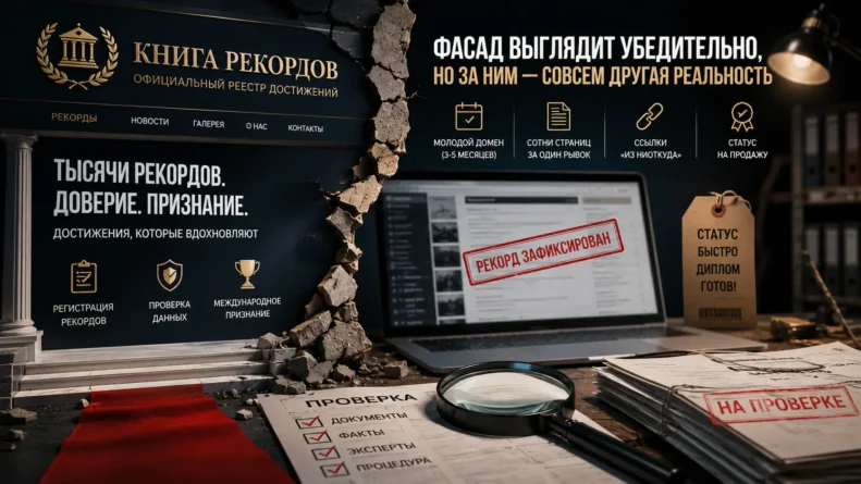 Книга рекорды россии - фейк или признание