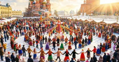 Массовые рекорды на Масленицу