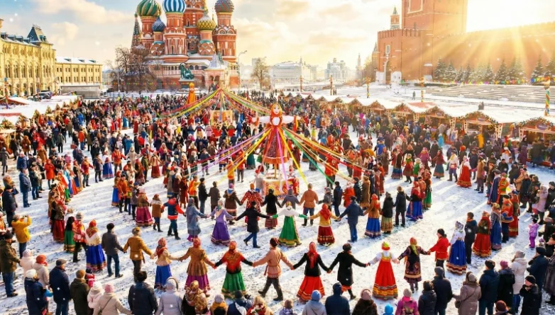 Массовые рекорды на Масленицу