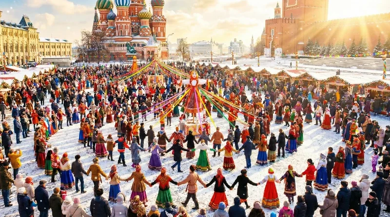 Массовые рекорды на Масленицу