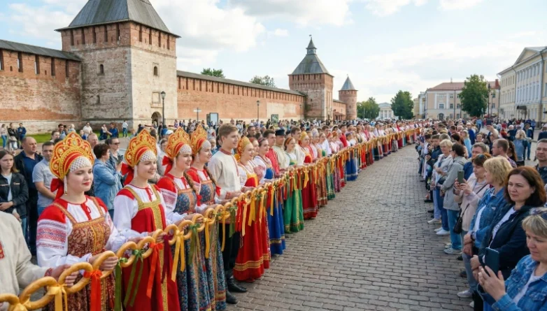 Рекорд заключается в создании за 1 час одной непрерывной гирлянды из сушек (баранок), соединённых между собой лентой, с максимальной общей длиной. Рекорд может быть установлен индивидуально либо командой. Основной показатель: общая длина гирлянды, м.
