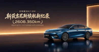 Новый гибрид Geely установил мировой рекорд