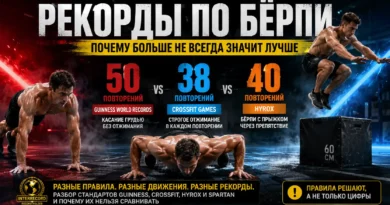 Рекорды по берпи: почему больше не всегда значит лучше