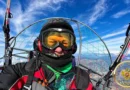 Роман Агер поднялся над Кавказом и установил рекорд России на мотопараплане