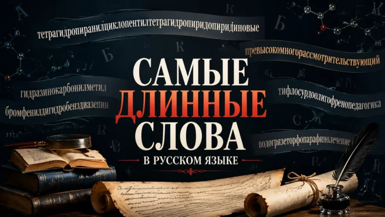 Самые длинные слова в русском языке