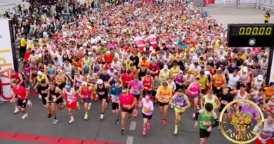 Старт самого массового шоссейного забега на 10 км в Лужниках