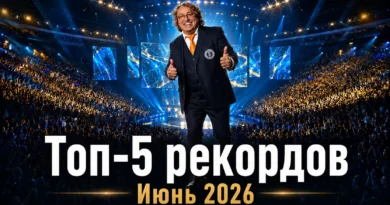 Топ-5 рекордов июня 2026 года — массовые и индивидуальные достижения России