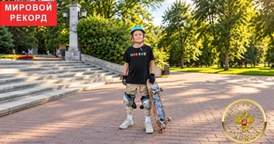 Василий Кузнецов: 360 flip через десять ступеней в Челябинске