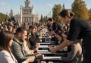 Массовая дегустация кофе на площадке ВДНХ