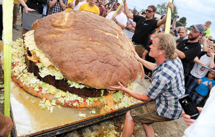 guinness world records largest burger