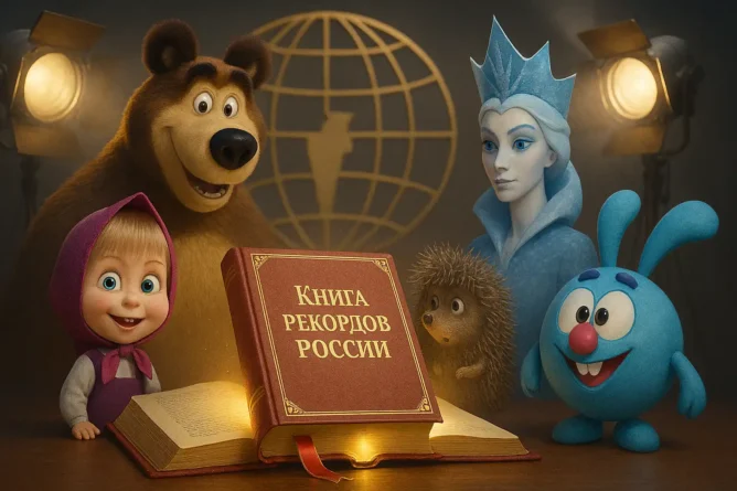 Книга рекордов России: как российская анимация покорила мир Российская анимация в Книге рекордов России