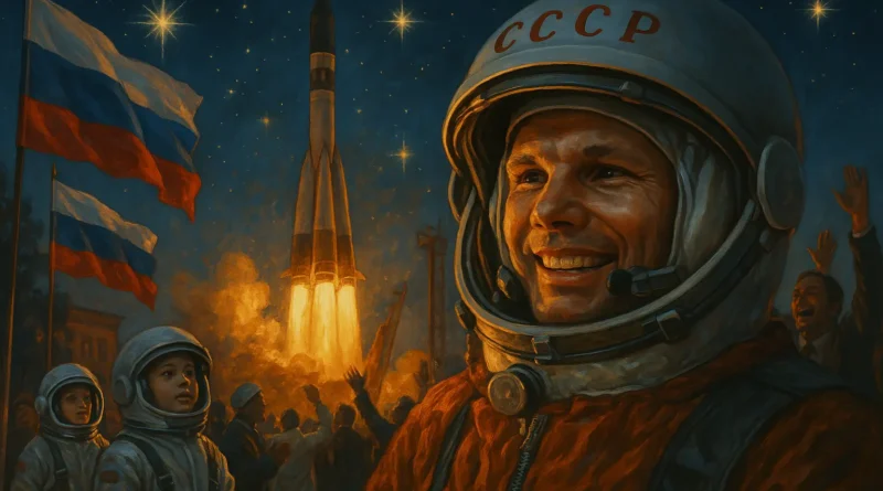 Юрий Гагарин — первый человек в космосе