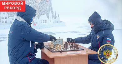 Самая низкая температура, при которой играли в шахматы