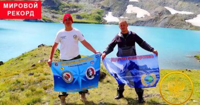 Самое глубокое ночное погружение с аквалангом на наибольшей на высоте