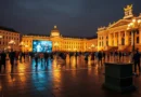 Санкт-Петербург, марафон чтения стихов Пушкина, Эрмитаж, флешмоб на Дворцовой площади, беспилотный трамвай.